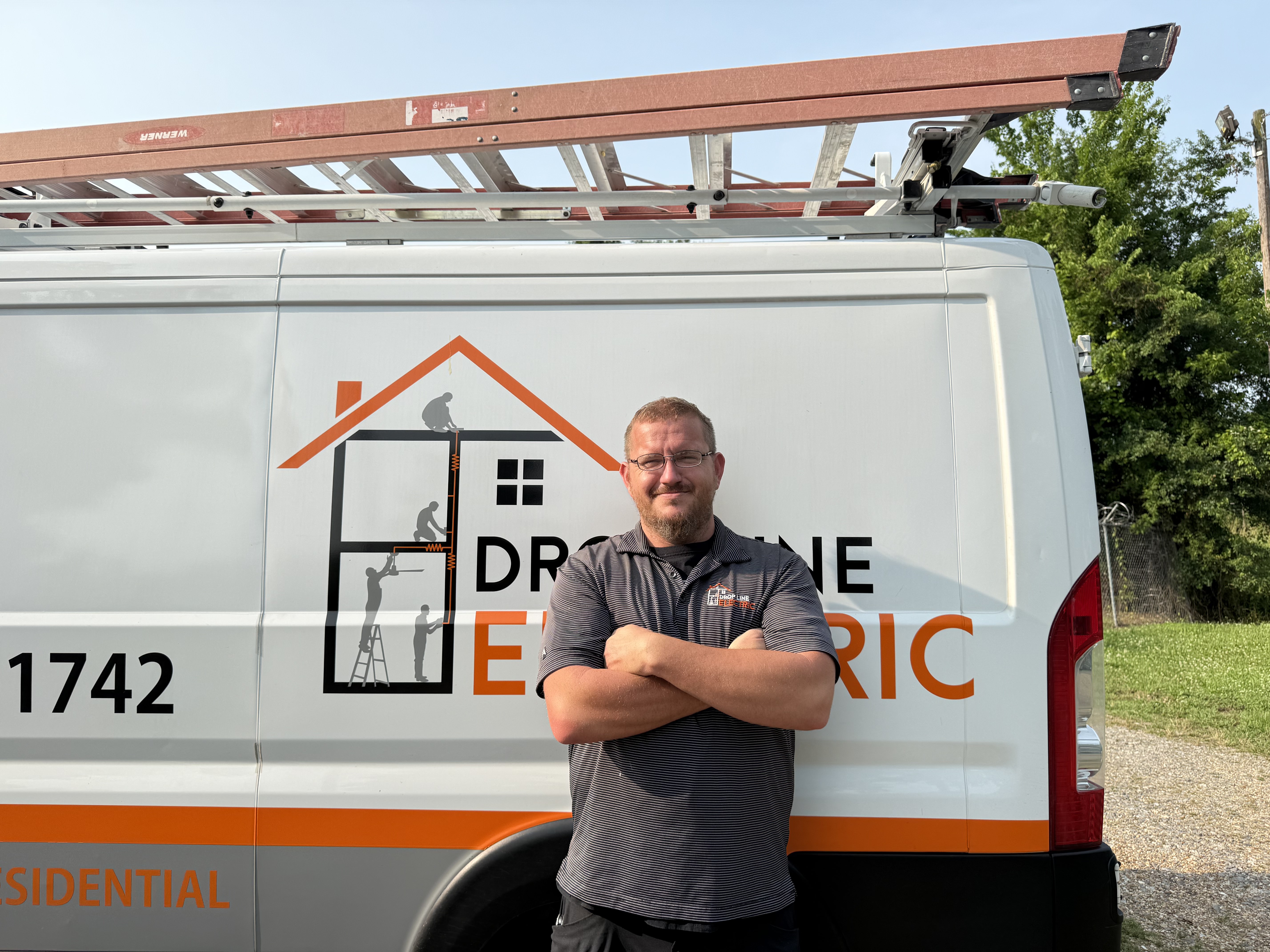 Alan Wyles, licensed electrician at Drop Line Electric